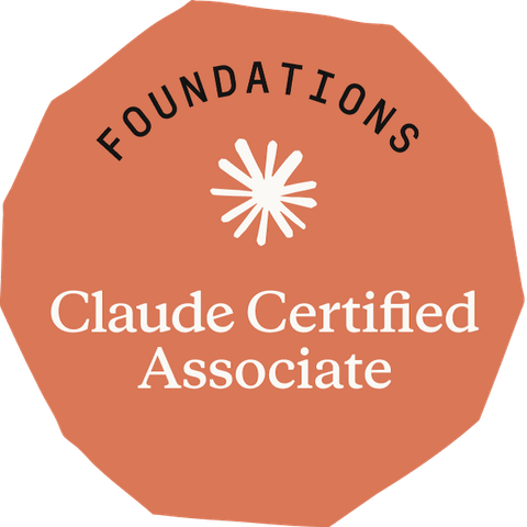 Claude Certified Associate, Foundations: an Anthropic certification